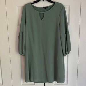 As U Wish Teal/Green Dress